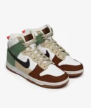 Dunk High NN Summit White Black Oil Green